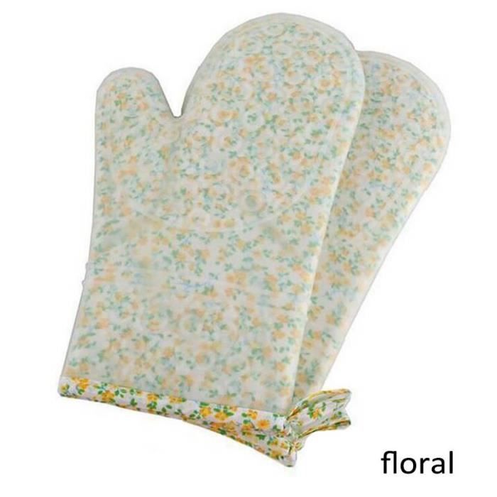 Spontex Flower Gants De Jardinage Avec Picots Antidérapants - Motif Floral Multicolore Taille M/L