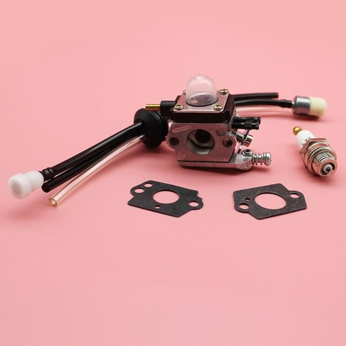 Carburateur De Remplacement Pour Motoculteur Mantis 7222 7225 - Compatible Zama C1U K82, Avec Joints Et Tuyaux