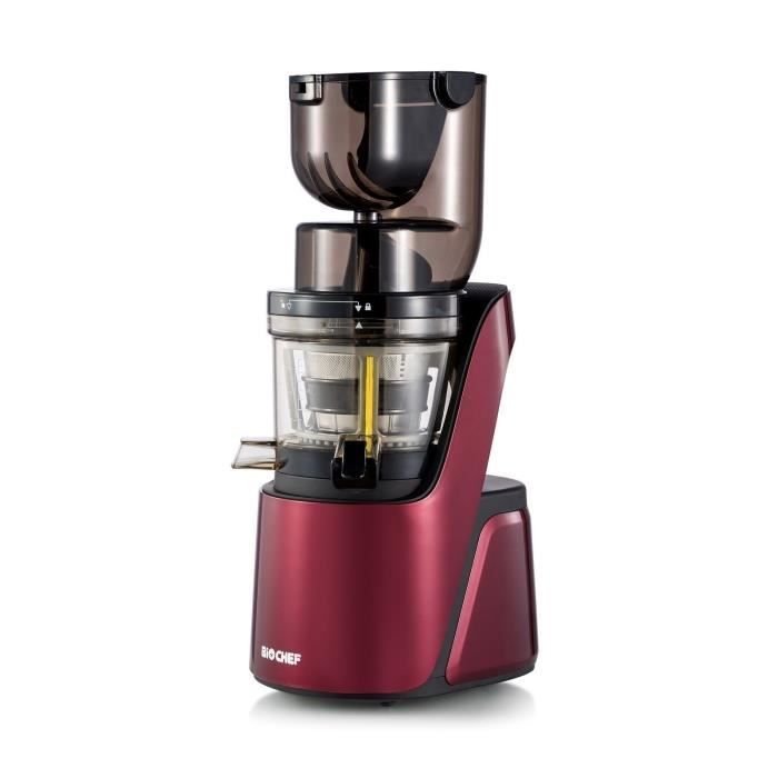 Extracteur de Jus BIOCHEF Atlas Slow Juicer Rouge NEUF