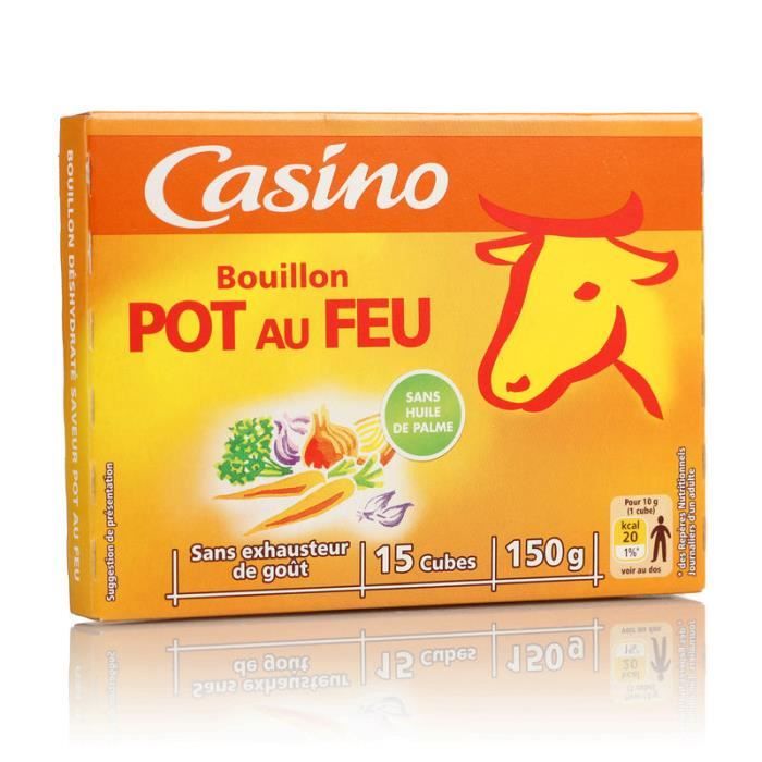 Bouillon cube pot au feu 150 g Cdiscount Au quotidien