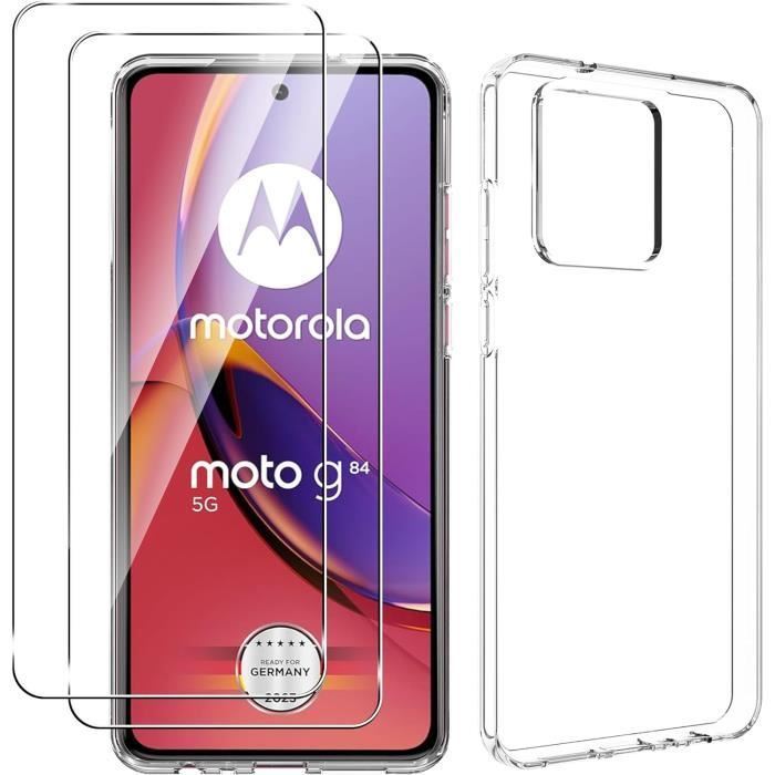 Coque Silicone Motorola Moto G24 PSG Mbappé 7 Paris - Noir - Protection Antichoc