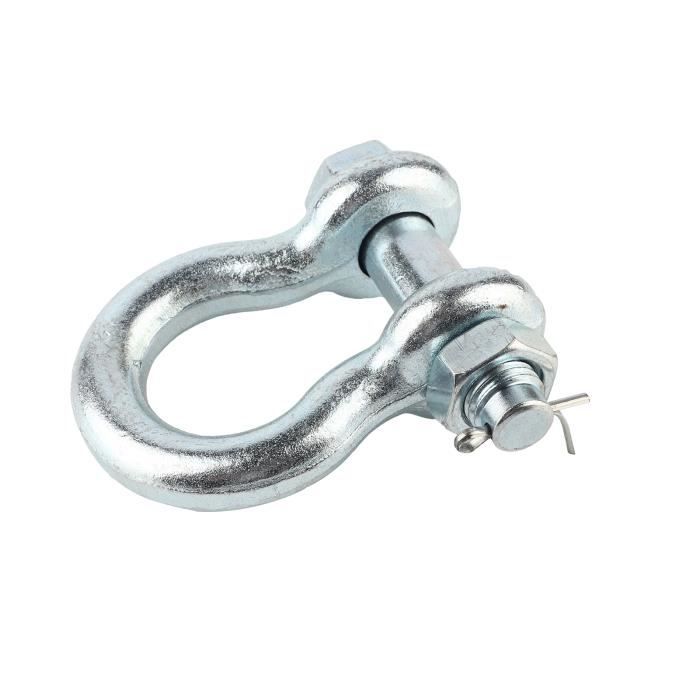 Koieam Lot De 10 Manilles En U En Alliage De Zinc - Boucles à Anneau En D Pour Bracelets Paracorde, Camping, Survie