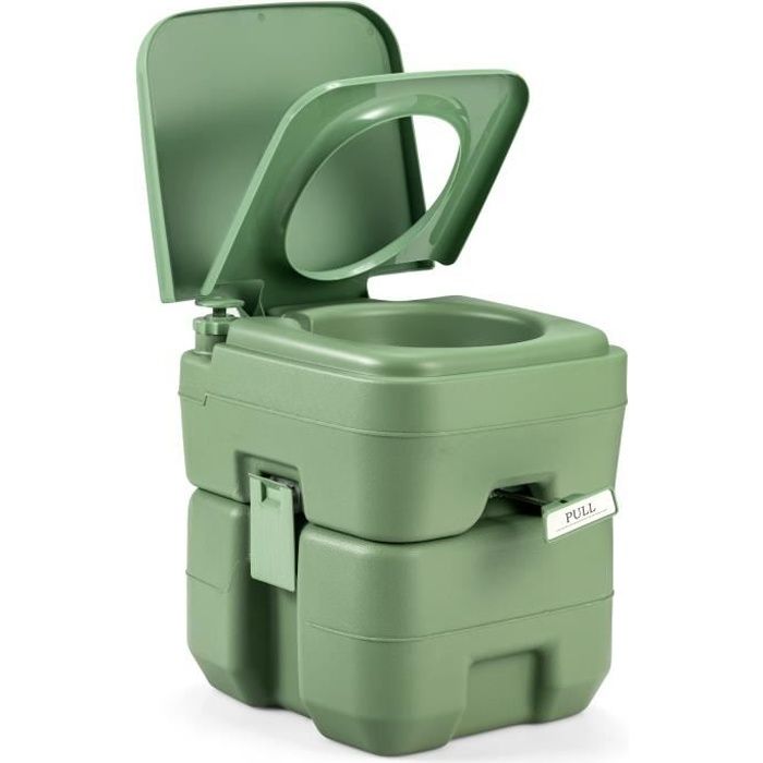 Toilette Portable, Pot De Camping Anti-fuite De 5 Gallons Pour