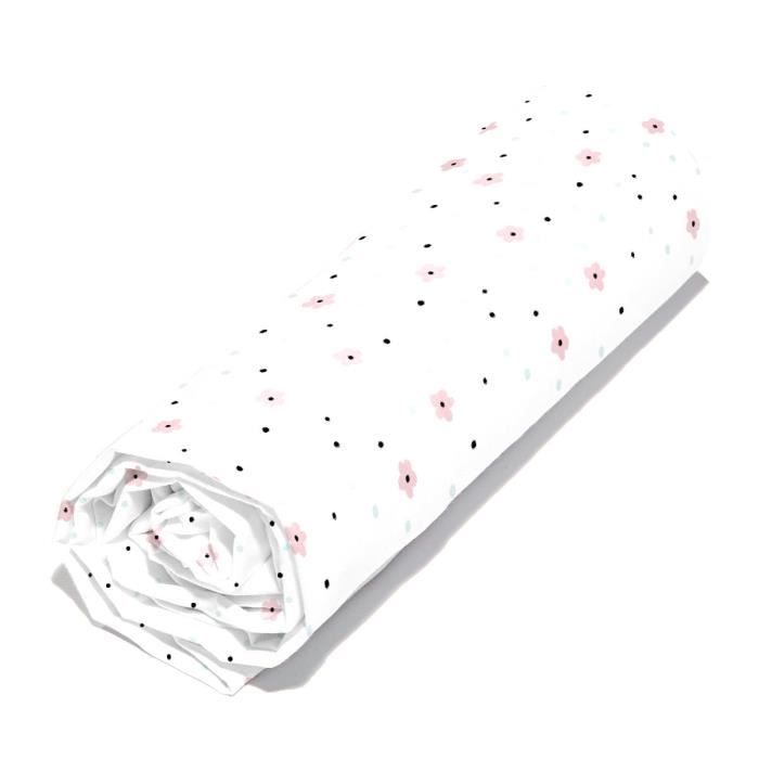 Drap housse MAGIC coton bio 57 fils 90x190 cm