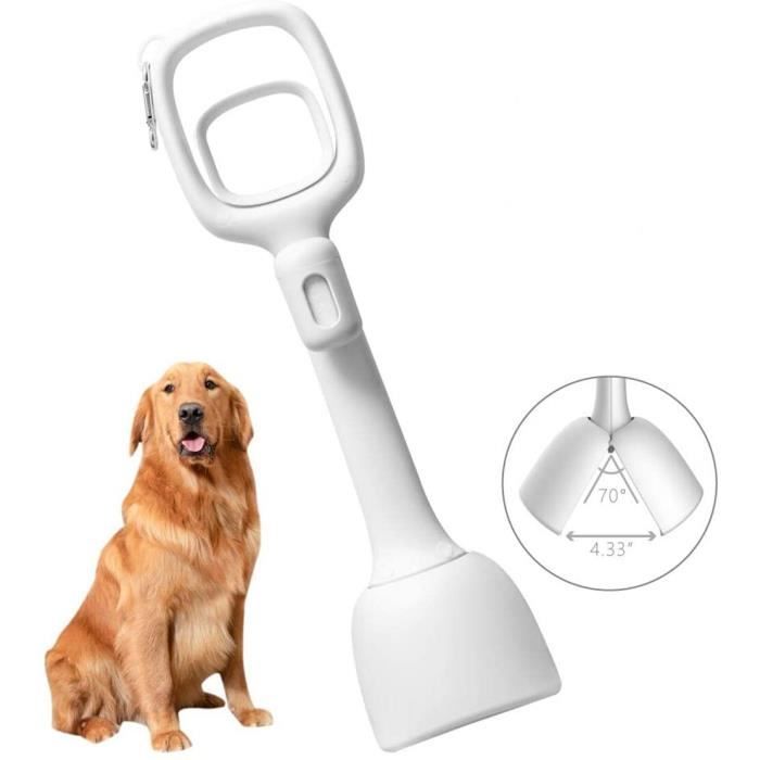 ATUBAN Dog Pooper Scooper Portable Poop Waste Pick Up, High Strength