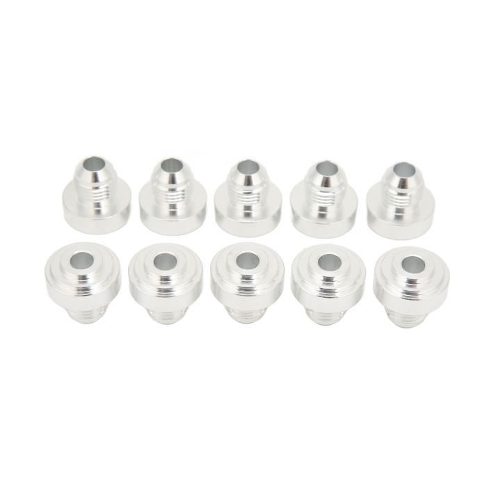 Raccord Complet Fileté 1 NPT En Aluminium 6061-T6 - Schedule 40 - Pour Tuyauterie Haute Pression, Marque CZ INDUSTRIES