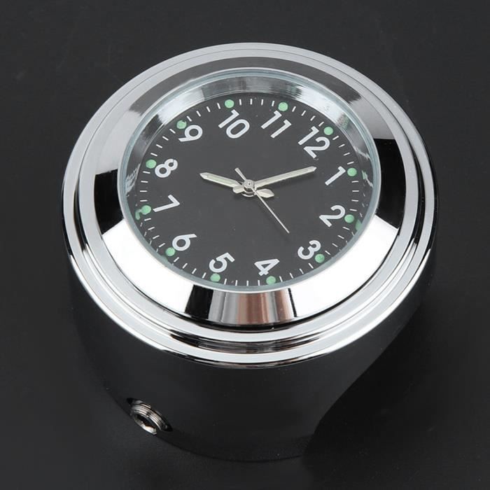 Horloge De Guidon Moto étanche Antichoc - Neuf - Universelle - Pour Customisation