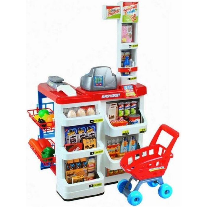 Supermarche Epicerie Magasin jouet enfant marchand dinette fruit