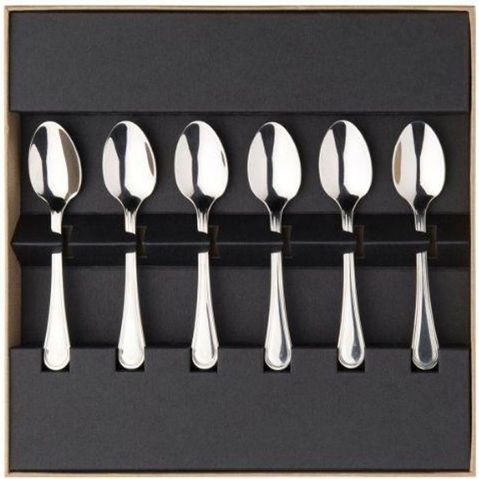 Cuillères à Moka ZWILLING - Lot De 6, Acier Inoxydable 18/10, 11 Cm - Série Dinner
