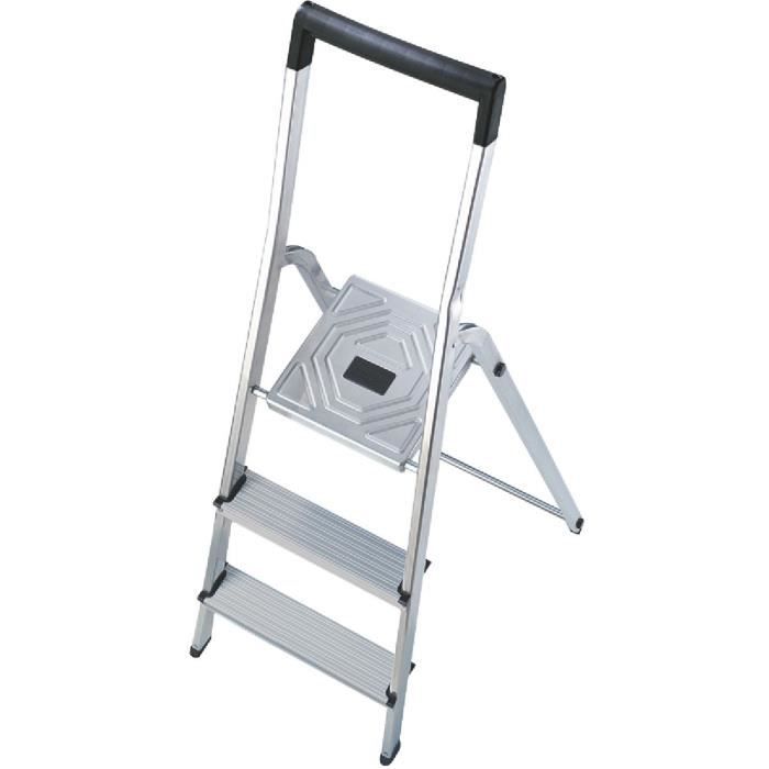 HAILO Escabeau Hailo L60 Sécurisé Pliable - 5 Marches - 2.81m - En