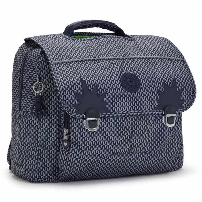 Cartable Kipling Iniko 40 CM Haut de Gamme Triangle Blue