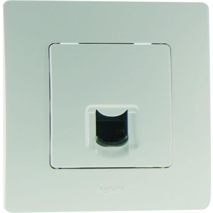 Legrand 84342 87583 82110 - Prise RJ45 CAT.6 Sagane Metalide porte