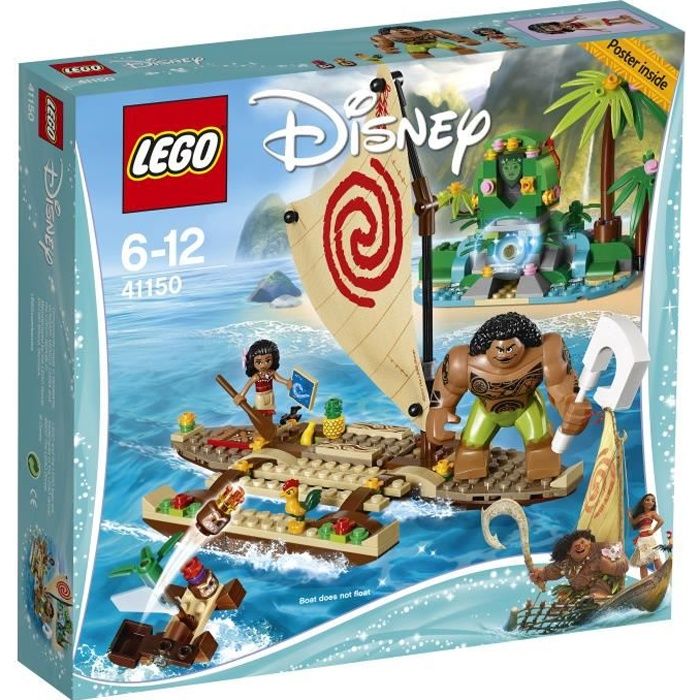 LEGO Disney Princess Le voyage en mer de Vaiana 307 pi ces