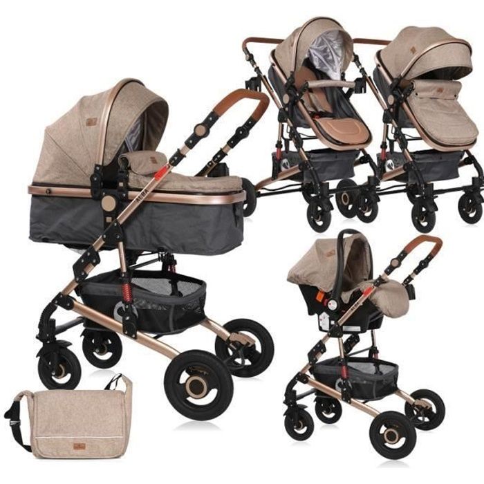 Poussette 3 en 1 compacte deals