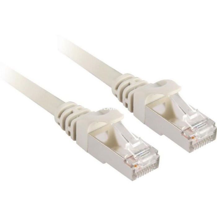 MCL Cordon de brassage - RJ45 CAT6 A F/UTP - 0,5 m - Gris