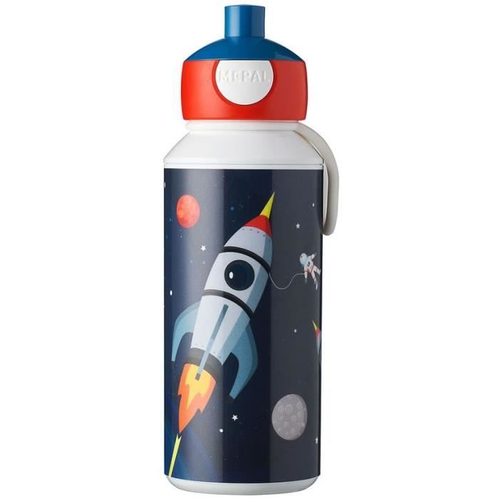 Gourde Sport Aquarius 400 Ml - Étanche, Avec Fonction Pulvérisation, Bleue