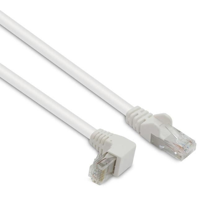 Câble Ethernet RJ45 CAT 6a mâle/mâle droit - UTP 3 m