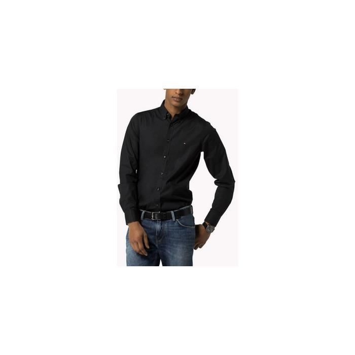 tommy hilfiger core stretch slim poplin shirt