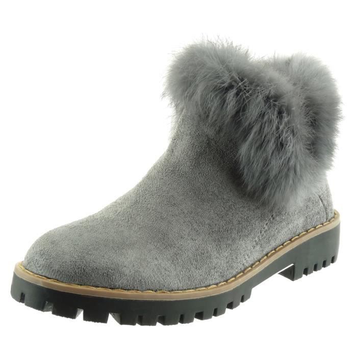 boots a fourrure