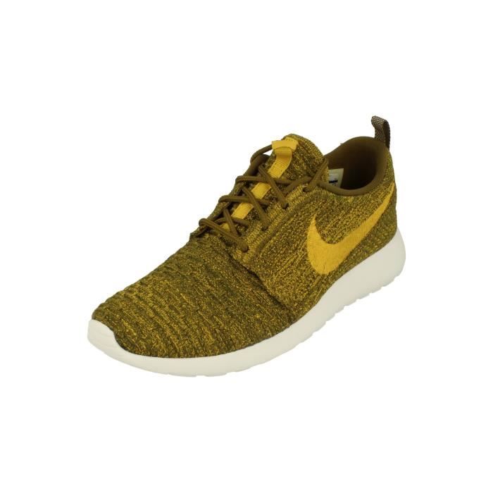 nike flyknit trainer femme verte