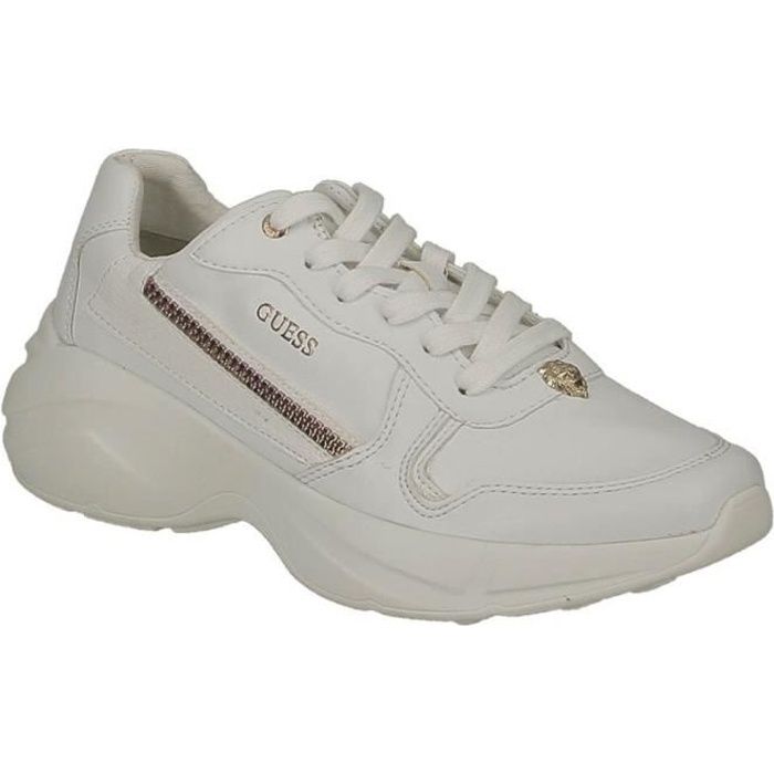 Baskets top guess blanche