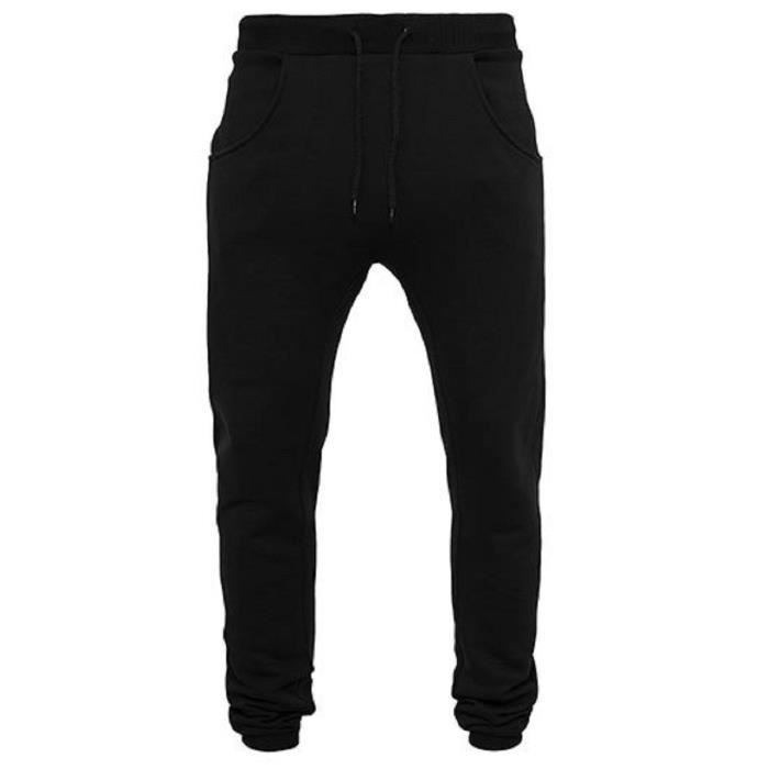 Jogger noir outlet homme
