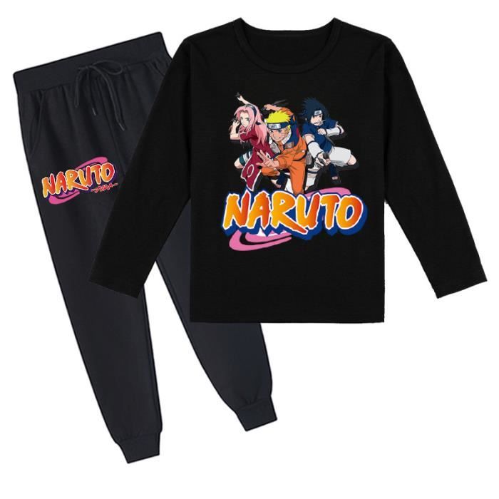 T-Shirt Naruto "Happy Valentine's Day" - Fille - 100% Coton - License Officielle - Rose Pâle