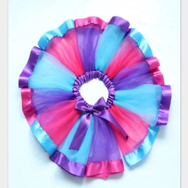 Jupe arc en ciel pour enfants et adultes Tutu de danse multicolore Tulle Jupon Blanc Cdiscount Pret a Porter