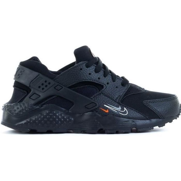 Basket Nike HUARACHE RUN Junior Gris, Rouge, Blanc DO6491-001