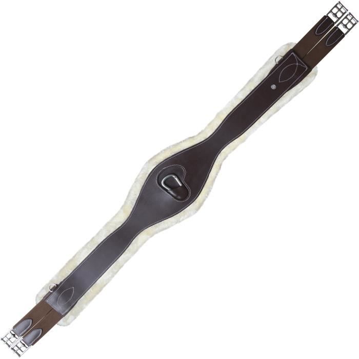 Sangle anatomique pour cheval mouton Canter - marron - 125 cm Marron ...