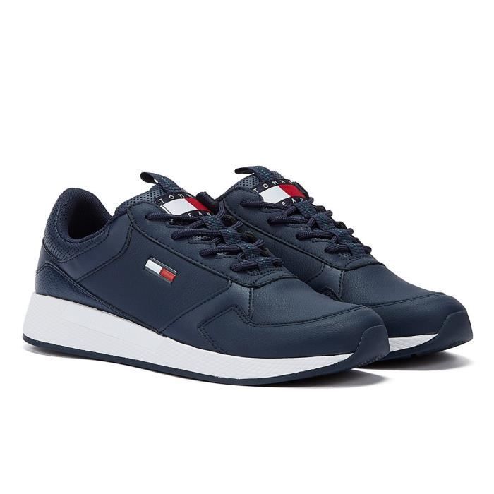 Tommy Hilfiger Tommy Jeans Flexi Baskets Twilight Bleu Marine Pour Hommes - EU 43