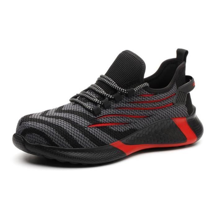 Chaussures De Sécurité Avec Coussin D'air – Unisexe, Baskets De Travail Anti-crevaison – Tailles 37 à 46