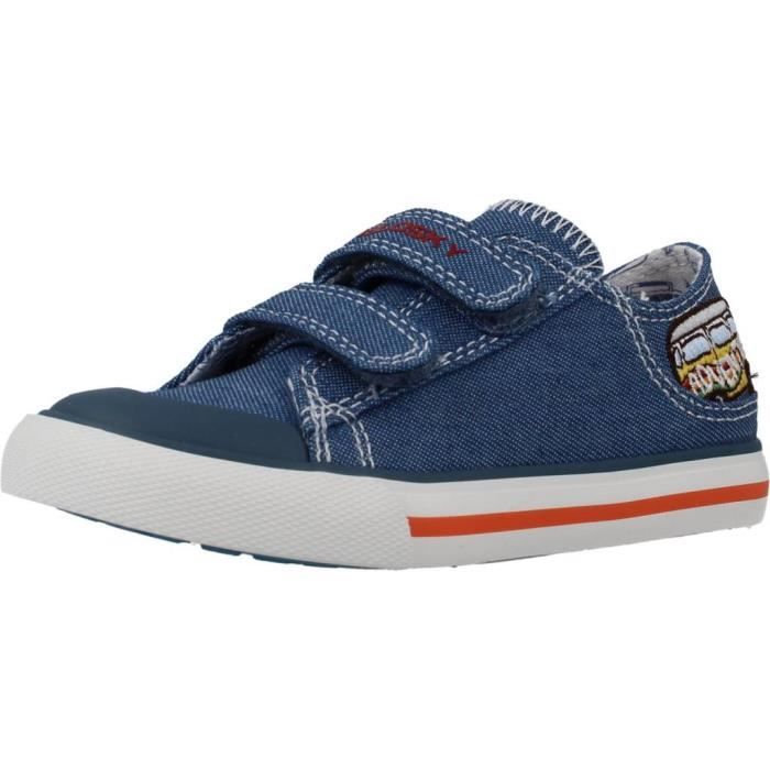 Basket Pablosky 137703 Bleu - PABLOSKY - Garçon - Enfant - Textile Basket Pablosky 137703 Bleu - PABLOSKY - Garçon - Enfant - Textile