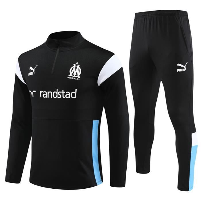 Maillot de Foot Maillot OM MARSEILLEx 2023 2024 Saison Ensemble Survetement Foot Homme Adulte Football Veste Zippee et Pantalon Cdiscount Sport