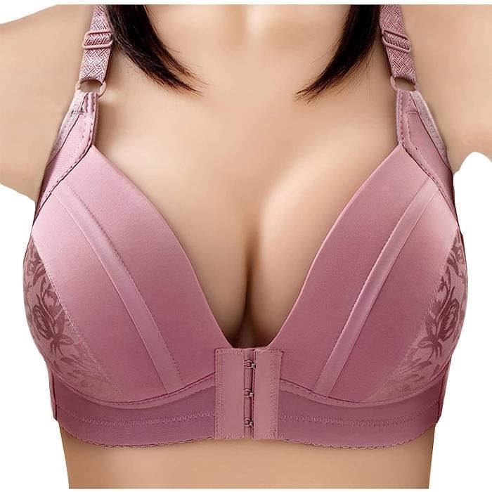 Soutien gorge top fendu grande taille