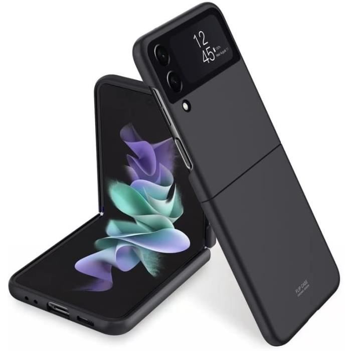 Coque Flip Cover Pour Galaxy Z Flip 4 - Couleurs Variées - Fixation Magnétique