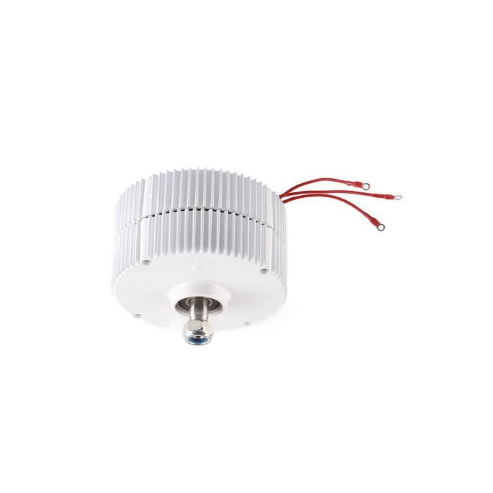 400W/500W/600W/800W Générateur à Aimant Permanent 12V 24V 48V Dynamo Générateur Electrique Triphasé Alternateur AC Utilisation pour Eolienne à Eau,48V-600W