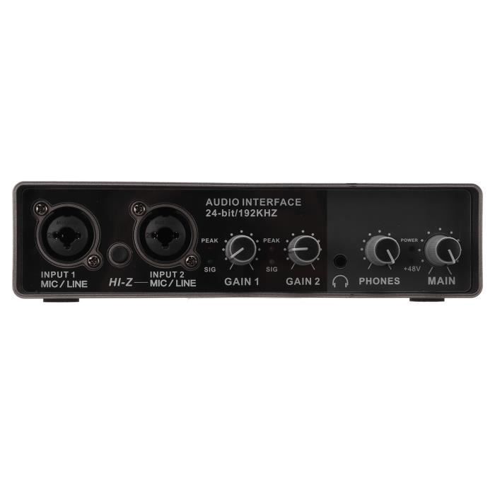 Carte Son Live V8 - Transformateur Vocal Externe DAC-94DB Pour Streaming, Karaoké, Enregistrement PC