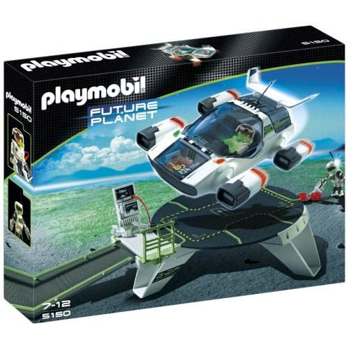 PLAYMOBIL - Jet E-Rangers avec Rampe de Lancement - Future Planet - 62 pièces