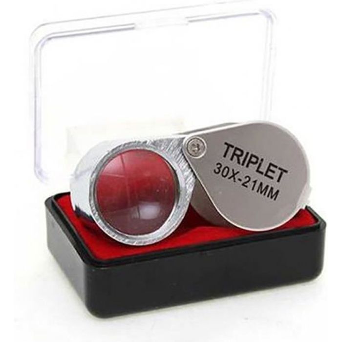 Bijoux,les PièCes de Monnaie Timbres Fanuse 10X Grossissement Bijoutier Loupe Triplet Lens Loupe avec 6 LED LumièRe UV 21Mm pour Gems Etc. Bijoux,les PièCes de Monnaie Timbres Fanuse 10X Grossissement Bijoutier Loupe Triplet Lens Loupe avec 6 LED LumièRe UV 21Mm pour Gems Etc.