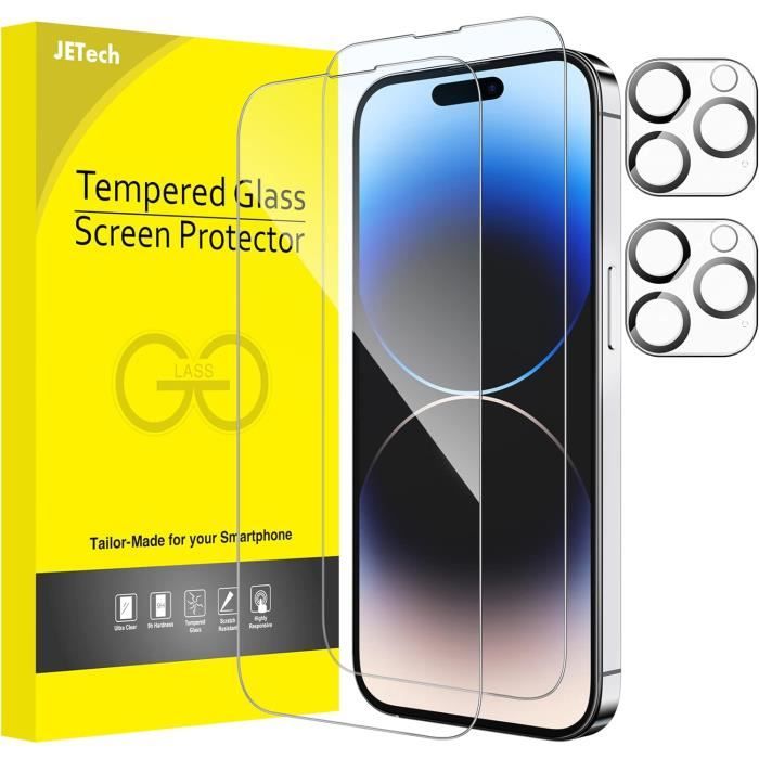 Protection En Verre Trempé Pour Objectif D'iPhone 15/14/13/12/11 Pro Max - Transparent - Neuf