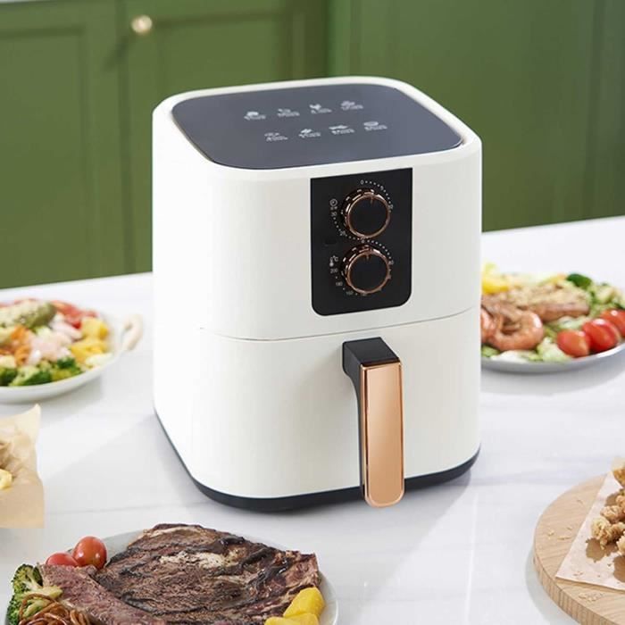 Friteuse air domestique intelligente multifonctionnelle avec 8