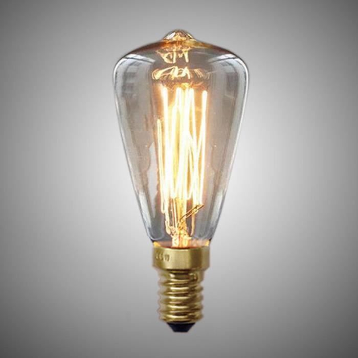Ampoules Spiralées Led Edison E14 E27, Vintage, Couleur Or, 110v