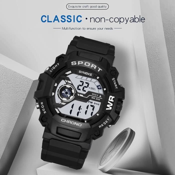 Montre Numérique Enfant Paw Patrol - Montre Tendance Colorée Et Robuste Pour Jeunes Aventuriers