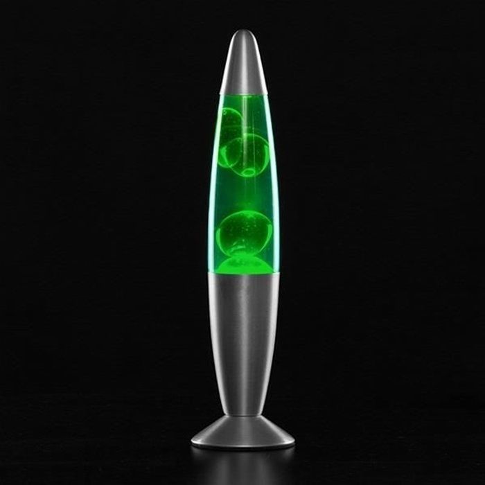Lampe à Lave - Straße Tech ® - Vintage année 70 - Vert - 25 W
