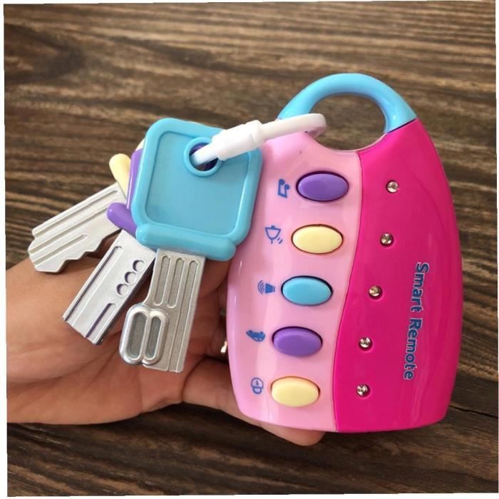 Musique Flash Smart Smart Remote Voiture Cle Bebe Jouet Faire Semblant Play Set Touch Telephone Touches De Voiture Grand Jouet Educa Cdiscount