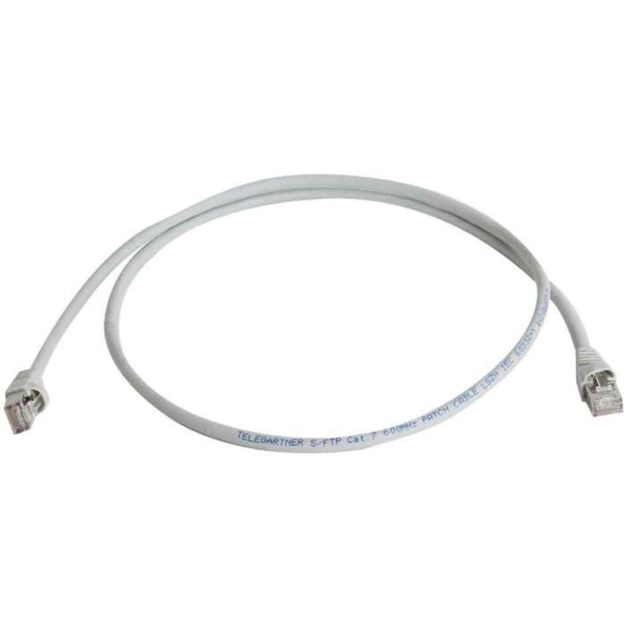 câble patch, Cat.7, S-FTP, 0,5 m, noir