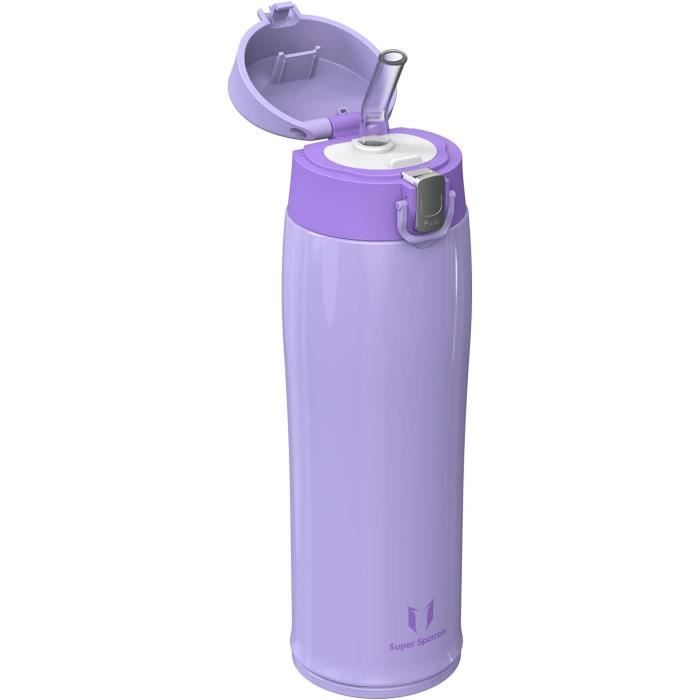 Gourde Isotherme 887 Ml (30 Oz) Avec Paille Pliable étanche - Inox Sans BPA, Conservation Du Froid 9h/40h, Compatible Porte-gobelet Voiture