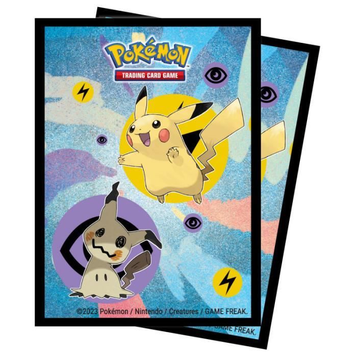 Protèges cartes Pikachu 2019 - ULTRA PRO - 65 pièces - Pokemon XY - Jaune -  Enfant - Cdiscount Jeux - Jouets
