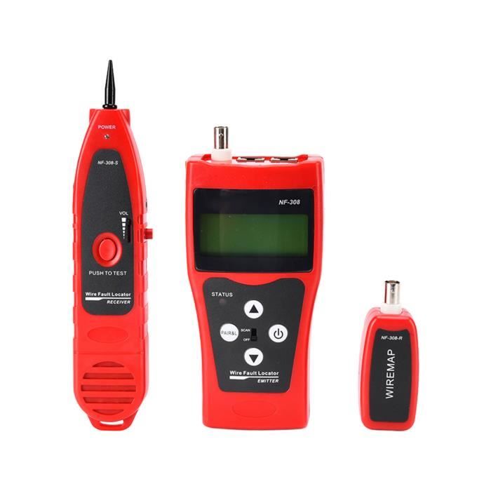 Testeur De Câble Proel CABLET02 – Vérifie Câbles Audio, Vidéo, XLR, RJ45, USB Et Plus